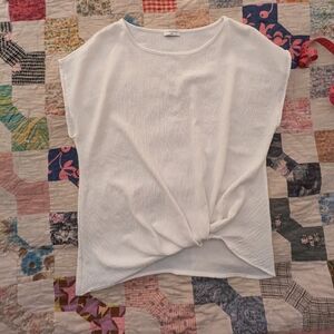 Petite Assembly white blouse - PXL